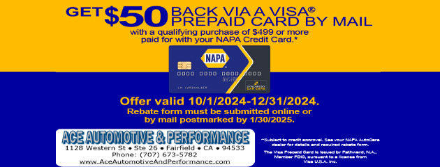 Napa Cash Back Visa